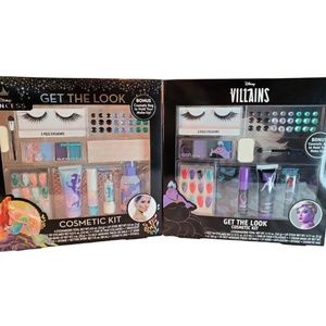 SOLD Lot Of 2 Disney Little Mermaid Cosmetic Get The Look Ariel & Ursula Cosplay